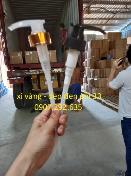 xi vàng - dẹp đen phi 33 hàng cao cấp HDPE