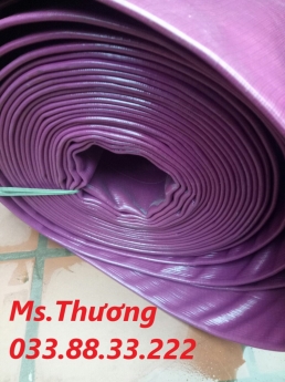 Ống bạt vàng bơm cát, ống bạt tải nước giá tốt tại HN