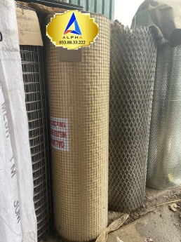 Lưới trát tường chống nứt alpha mắt 6mm dây 0.4ly giá tốt tại miền bắc
