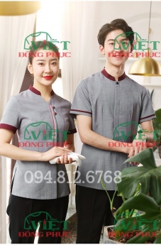 Mẫu đồng phục nhân viên dọn phòng Khách sạn giá rẻ, màu sắc đa dạng, chất lượng đảm bảo