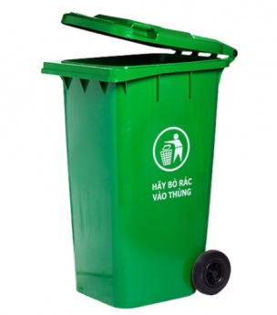Thùng rác HDPE 120l