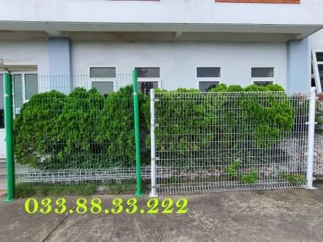 Những mẫu hàng rào lưới thép hàn, hàng rào mạ kẽm tốt nhất hiện nay