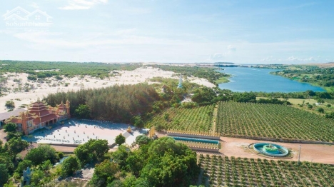 Cần bán gấp lô đất view biển TT Chợ lầu - Phan Rí Thành đối diên khu làm resort 200ha DT 5858m2 giá