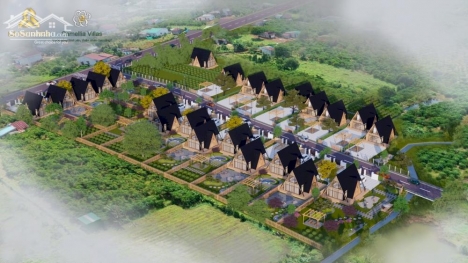 Nghỉ dưỡng Làng Pháp - Phố Hoa Hồng tại Camellia Villas