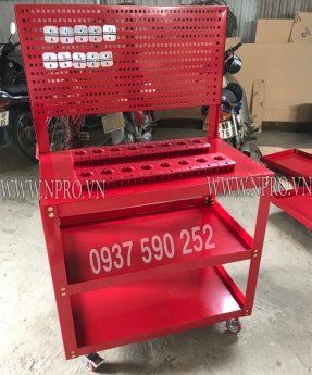 Giới thiệu 5 mẫu xe đẩy 3 ngăn đựng dụng cơ khí, đồ nghề sửa xe chất lượng