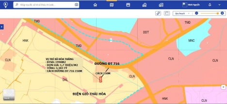 Đất Hòa Thắng Ngay Đường ĐT 716 Cạnh KDL Bàu Trắng Giá Đầu Tư