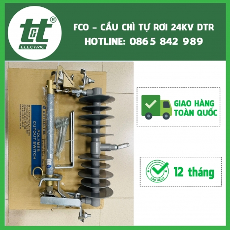 Cầu Chì Tự Rơi Dtr 22Kv 24Kv 27Kv 35Kv Fco Trung Thế