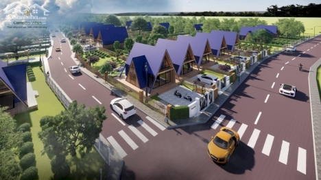 Nghỉ dưỡng Làng Pháp - Phố Hoa Hồng tại Camellia Villas