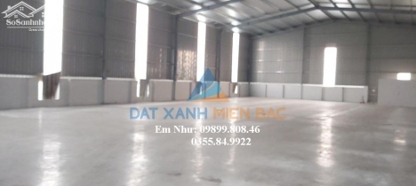 CHO THUÊ NHÀ XƯỞNG KHU VỰC GIA LỘC  - HẢI DƯƠNG. em Như: 0989980846