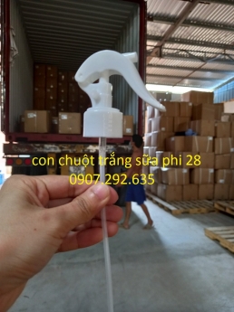 con chuột trắng sữa phi 28 hóa mỹ phẩm HDPE