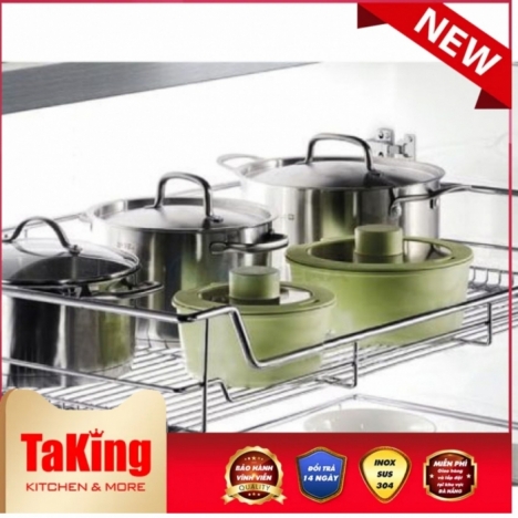 KỆ XOONG NỒI NAN TRÒN 700 INOX 304