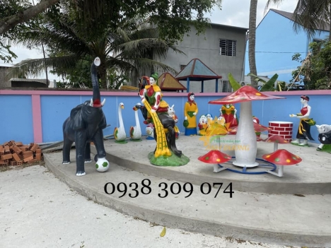 Tượng vườn cổ tích mầm non