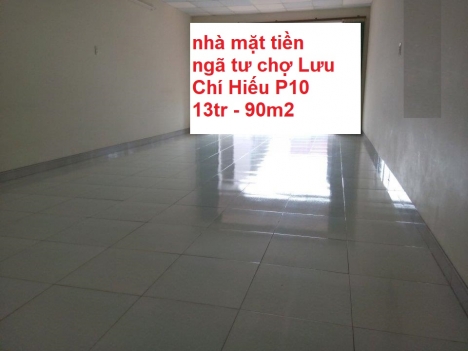 Cho thuê nhà mặt tiền ngay Ngã 4 chợ Lưu Chí Hiếu P10 Vũng Tàu