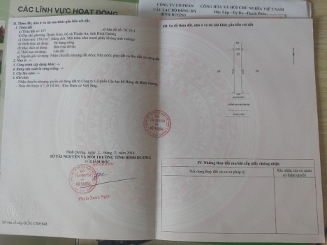 Cần 3tỷ Chữa Bệnh Chủ Bán Gấp 300m2 MT Đường Chợ Vsip1 Liền Kề KCN VN-Singapore