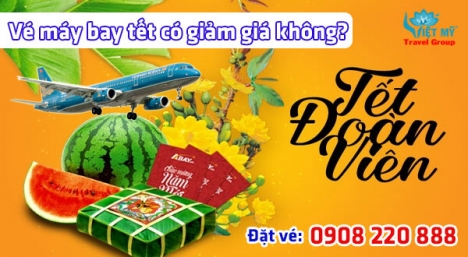 Vé máy bay tết có giảm giá không?