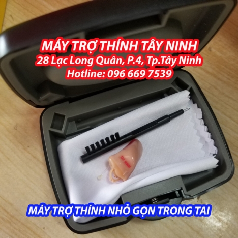 Máy trợ thính Tây Ninh máy trợ thính siêu nhỏ trong tai