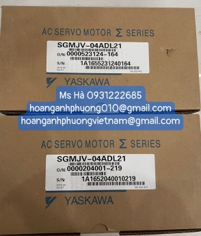 Motor SGMJV-04ADL21 yaskawa chính hãng