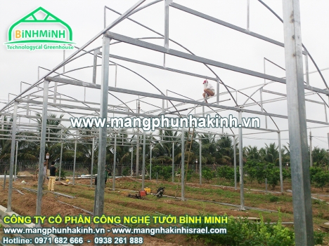 Vật tư nguyên phụ liệu, vật liệu cho thiết kế, thi công nhà kính, màng nhà kính giá rẻ tại hà nội