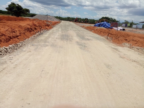 Đất 2 Mặt Tiền Đường 12M Hòa Thắng Khu Điện Gió Thái Hòa Giá 360K/m2