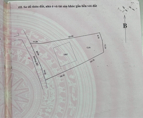 Chính chủ cần bán gấp 2207,9 m2 đất thổ cư mặt tiền hơn 40m tại Lương Sơn, Hoà Bình