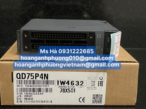 QD75P4N Mitsubishi | Mô đun điều khiển vị trí | hàng mới