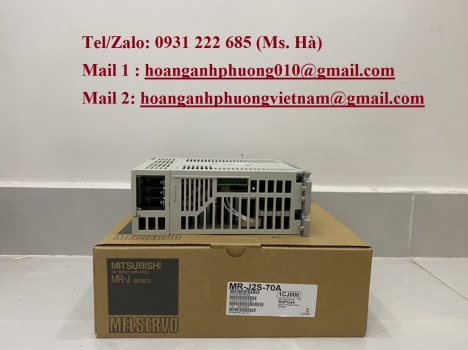 Bộ điều khiển servo mitsubishi MR-J2S-70A hàng mới 100%