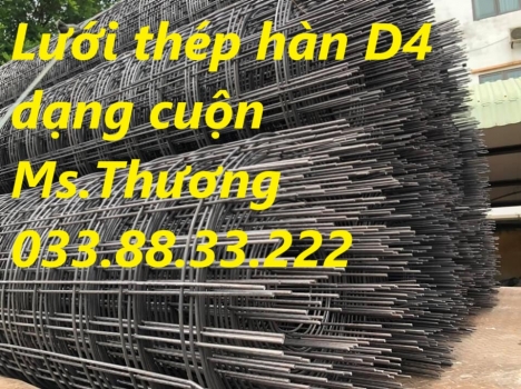 Lưới Thép Hàn D4 A150 X150 Đổ Sàn Bê Tông Alpha
