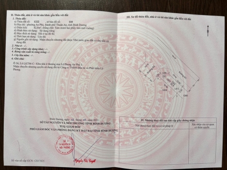 Cần Bán Lô Góc  KDC Lê Phong 3 - An Phú - Thuận An