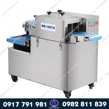 Máy thái thịt tươi sống hạt lựu 0983278686