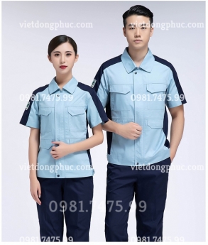 Mẫu đồng phục công nhân  bắt mắt, chuyên nghiệp, giá rẻ