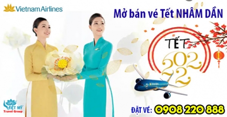 Vietnam Airlines Mở Bán Vé Tết 2022 Nhâm Dần