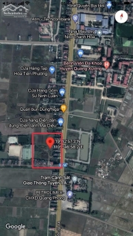 Đất nền trung tâm TT Tân Phong: 2 mặt tiền, đường rộng 7.5m vỉa hè 4m. 0362.456.567