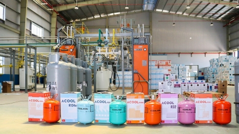 Phân phối gas lạnh các loại R32, R410, R404, R600, R134