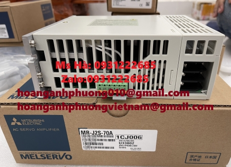 Bộ điều khiển servo MR-J2S-70A mitsubishi chính hãng