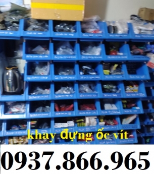 Khay nhựa vát đầu tại hà nội, khay nhựa cơ khí nhựa pp, hộp nhựa dùng trong gara ô tô