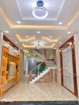Nhà 2 Lầu 1 Trệt - 4 P.Ngủ - Diện Tích 68 m2 - Thuận An -Bình Dương