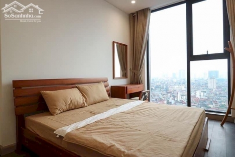 Chính chủ cho thuê căn hộ chung cư Sun Grand City, căn 2 ngủ, 90m2, đầy đủ nội thất, giá 25tr/tháng