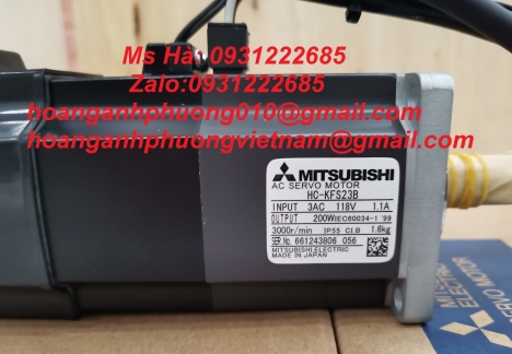Servo motor mitsubishi HC-KFS23B mới, chính hãng