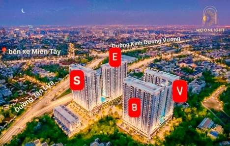 GIẢM NGAY 1,2 TỶ KHI SỞ HỮU CĂN HỘ MOONLIGHT CENTRE POINT 2PN QUẬN BÌNH TÂN