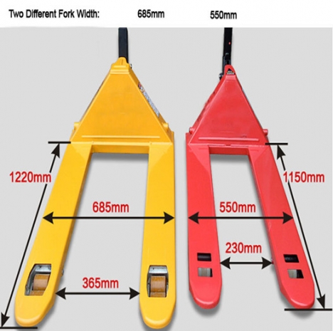 XE NÂNG TAY 2 TẤN - 2.5 TẤN - 3 TẤN