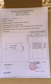 Đất Hòa Thắng Mặt Tiền 79m Đường Ô Tô Vào Tới Đất Giá 130.000đ/m2