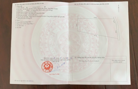 Đất Hòa Thắng Mặt Tiền 79m Đường Ô Tô Vào Tới Đất Giá 130.000đ/m2