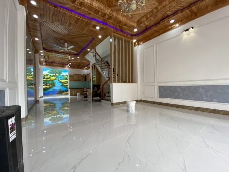 Nhà 2 Lầu 1 Trệt - Nội Thất Gỗ Cao Cấp - An Phú - Thuận An -Bình Dương
