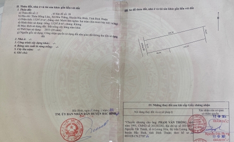 Đất MT Hòa Thắng Gần Đường Liên Huyện Giá Chỉ 125K/m2