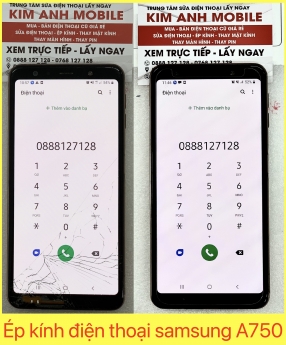 Thay kính/ép kính điện thoại samsung A750 lấy liền - uy tín nhất Đà nẵng