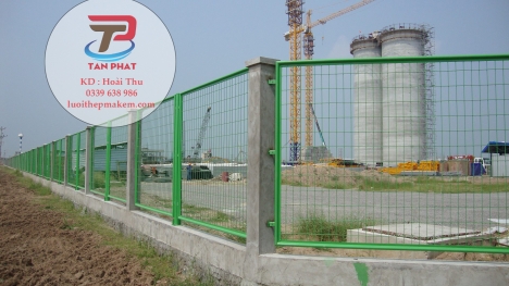 Hàng rào lưới thép, hàng rào mạ kẽm