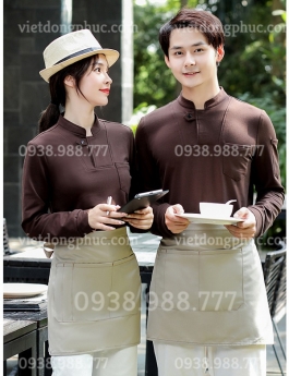 Mẫu đồng phục nhân viên quán ăn trẻ trung, sang trọng, chuyên nghiệp‎