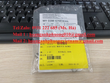 My-com G75P/S35L hãng Baumer hàng nhập
