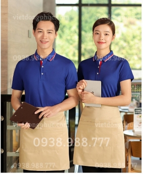 Mẫu đồng phục nhân viên quán ăn trẻ trung, sang trọng, chuyên nghiệp‎