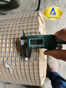 Lưới Thép Hàn Ô Vuông 10x10x1y, lưới trám trát tường giá tốt tại HN